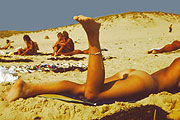weite Teile des Strandes sind auch textilfrei nutzbar (©Foto: Martin Schmitz)